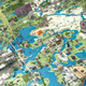 Illustration for article titled Transforming emMinecraft/em Maps Into Stunning Works of Art